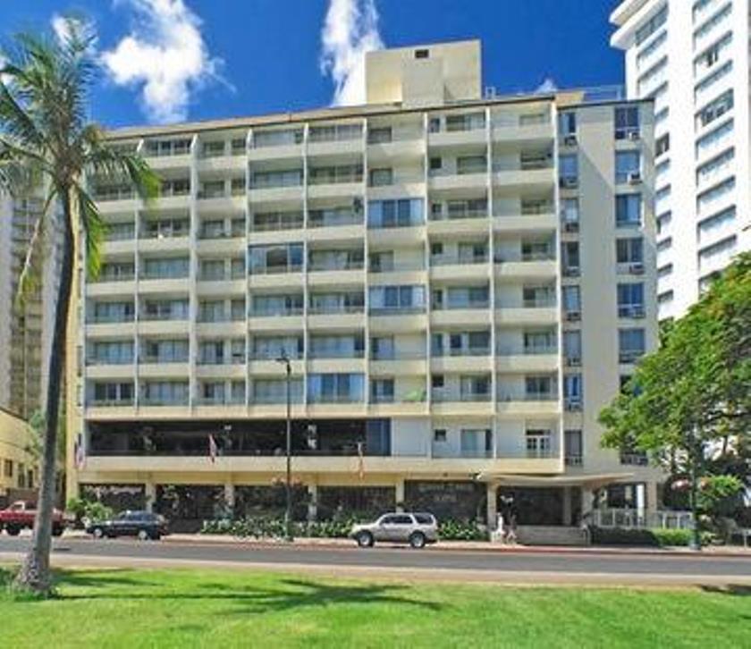 Отель Castle At Waikiki Grand Гонолулу Экстерьер фото